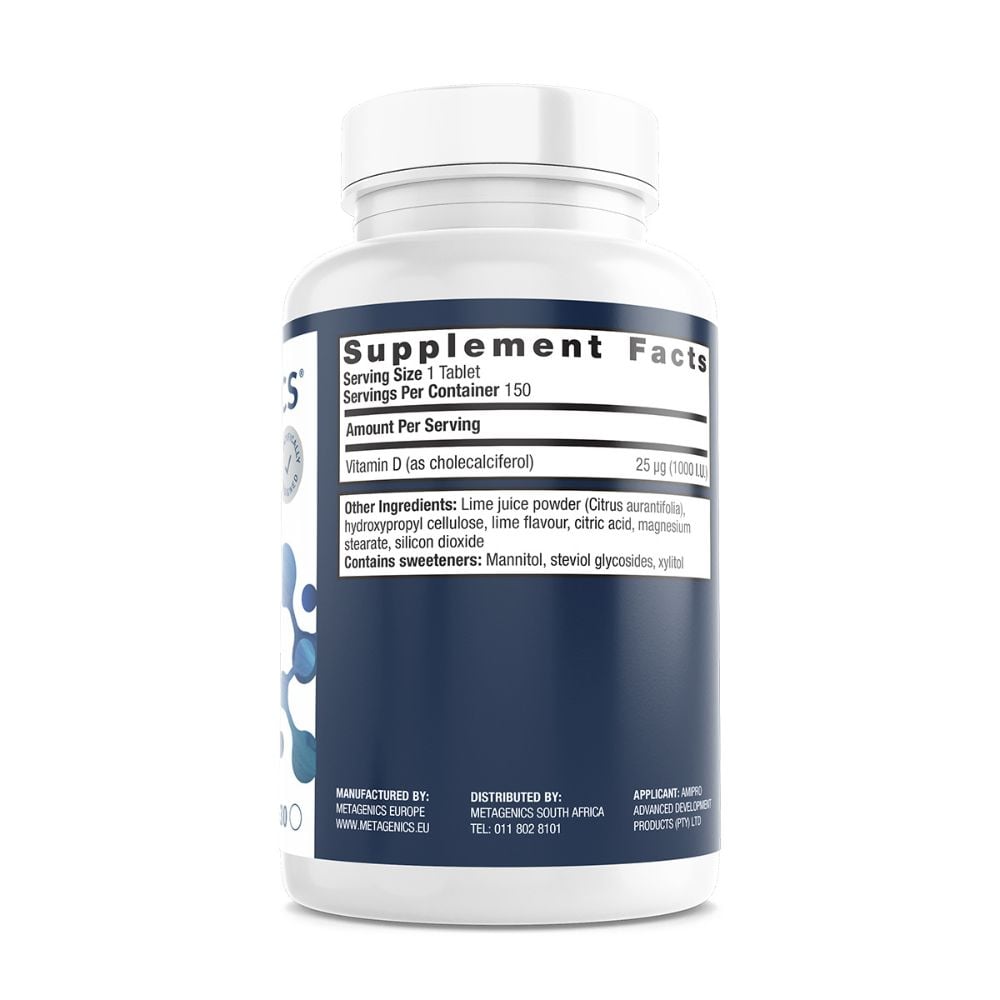 Metagenics - D3 1000 Tablets Promo Pack 75s