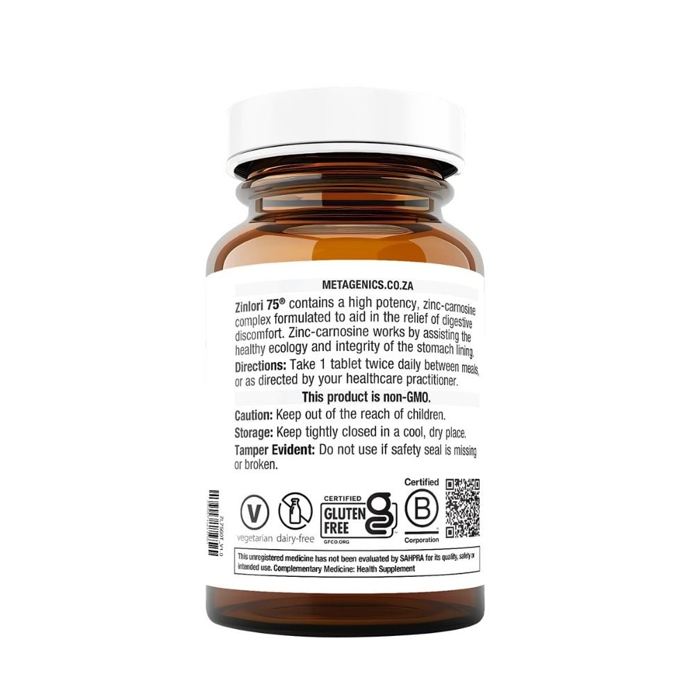 Metagenics - Zinlori 60s