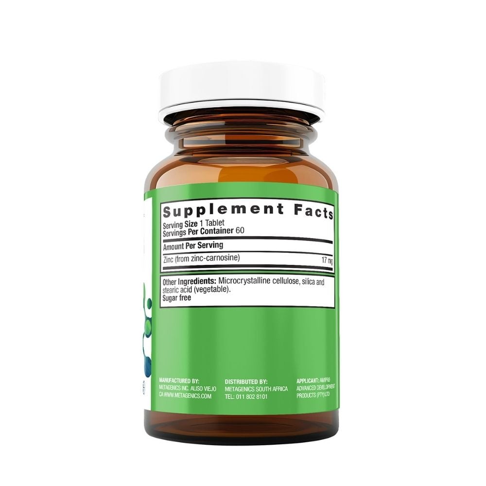 Metagenics - Zinlori 60s