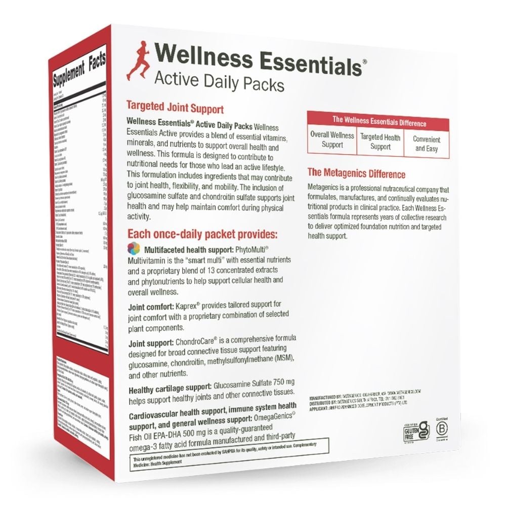 Metagenics - Wellness Essentials Active Pack
