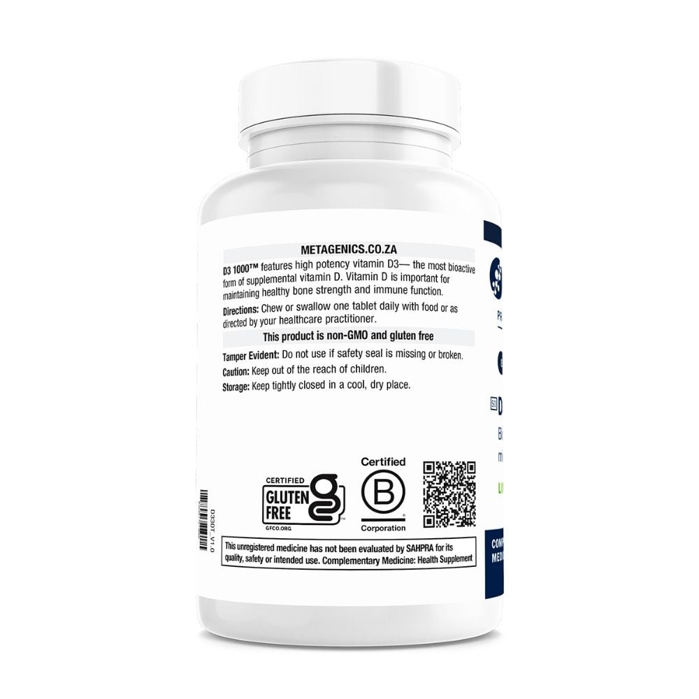 Metagenics - D3 1000 Tablets 30s