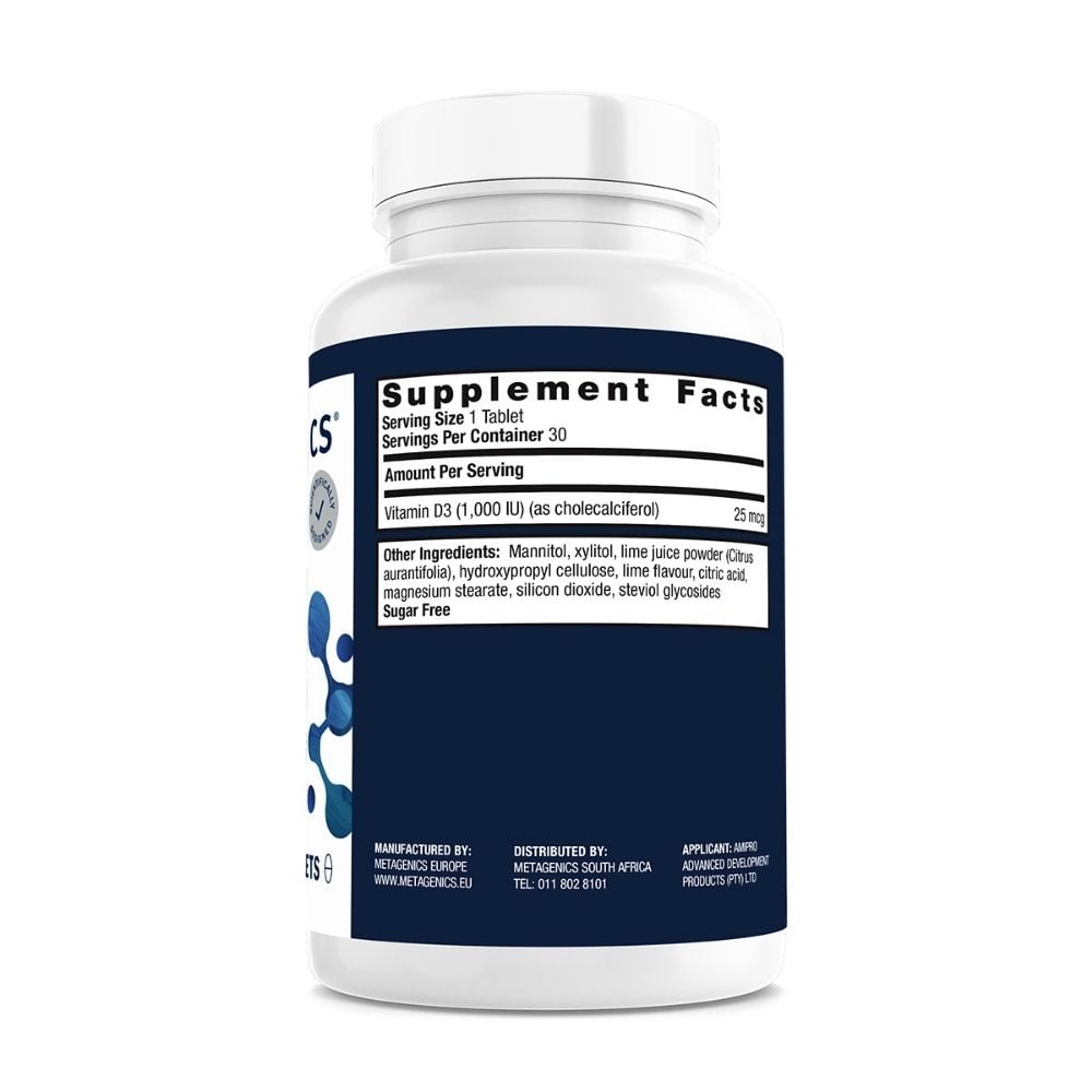 Metagenics - D3 1000 Tablets 30s