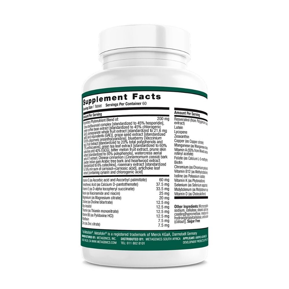 Metagenics - PhytoMulti Multivitamin Tablets 60s