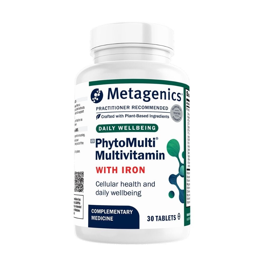 Metagenics - PhytoMulti Multivitamin with iron Tablets 30s