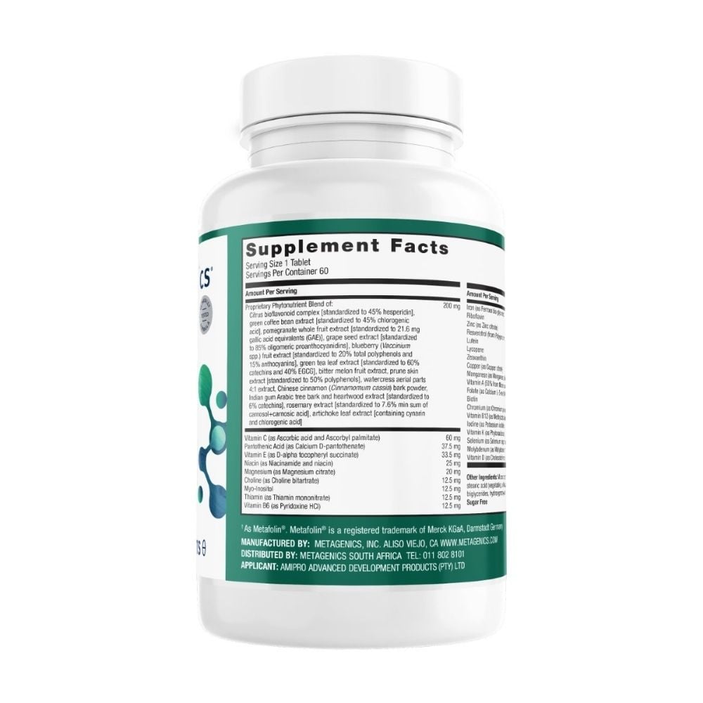 Metagenics - PhytoMulti Multivitamin with iron Tablets 60s