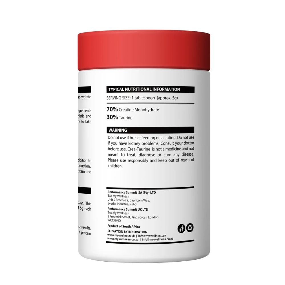 My Wellness - Crea-Taurine 200g