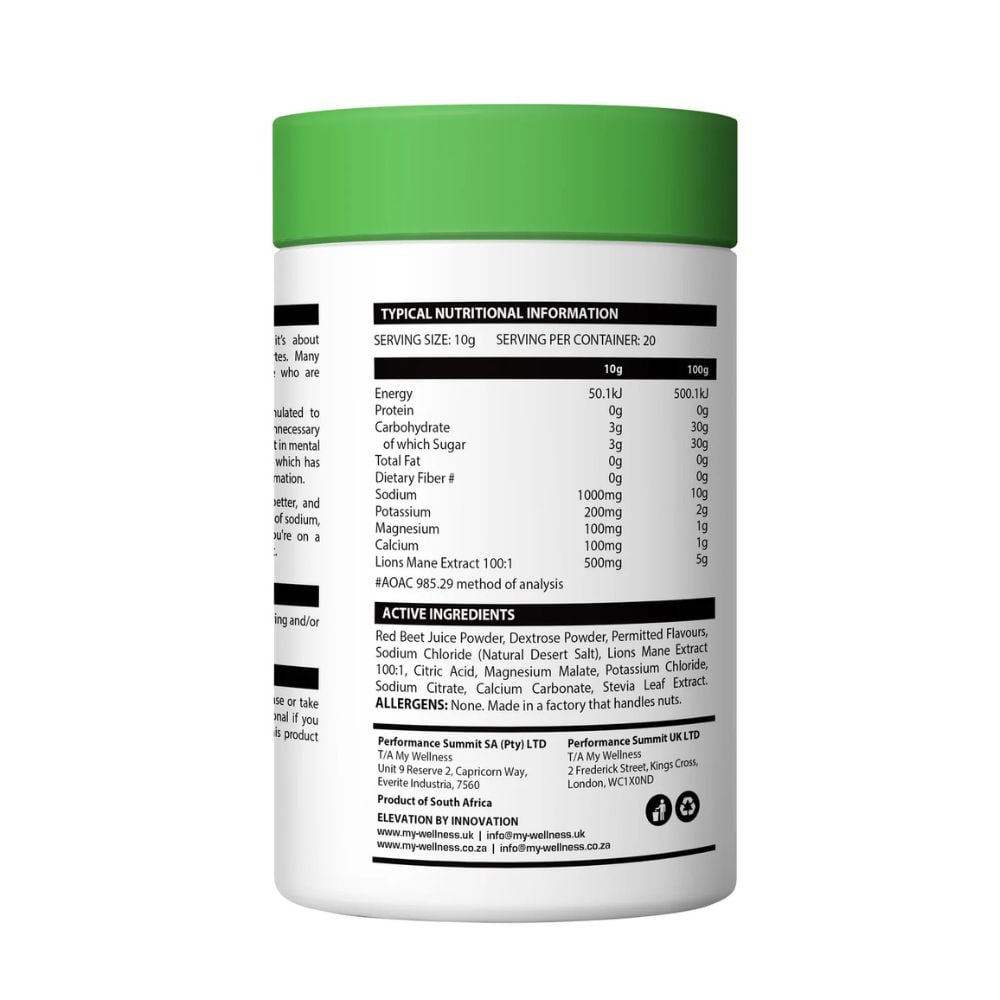 My Wellness - Electro-Lit Pink Lemonade 200g