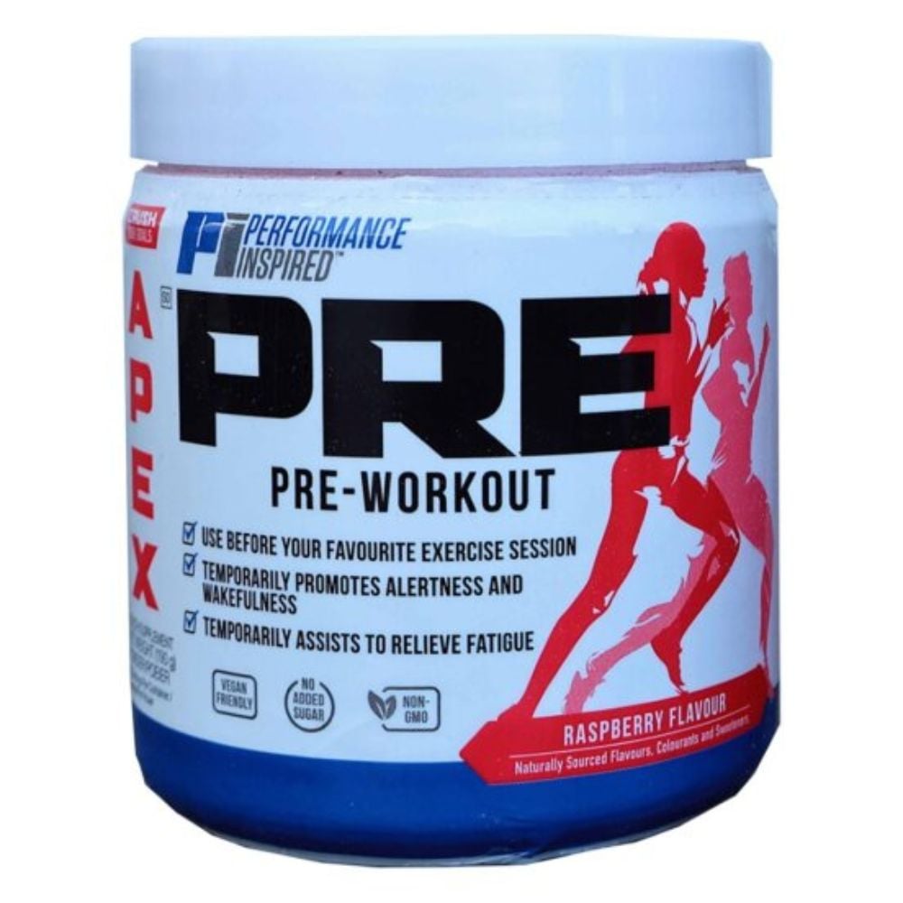 Performance Inspired Nutrition - Apex Pre Workout Raspberry 190g