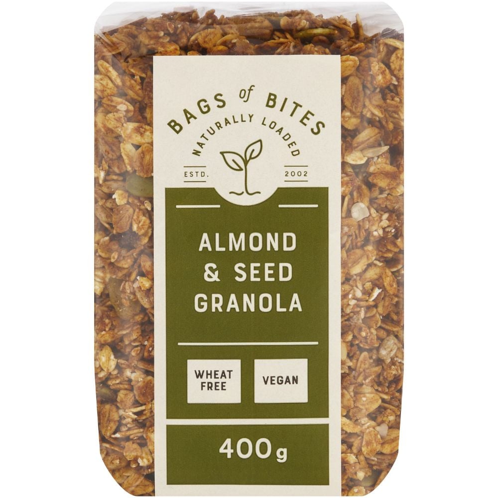 Bags of Bites - Granola Almond & Seed 400g