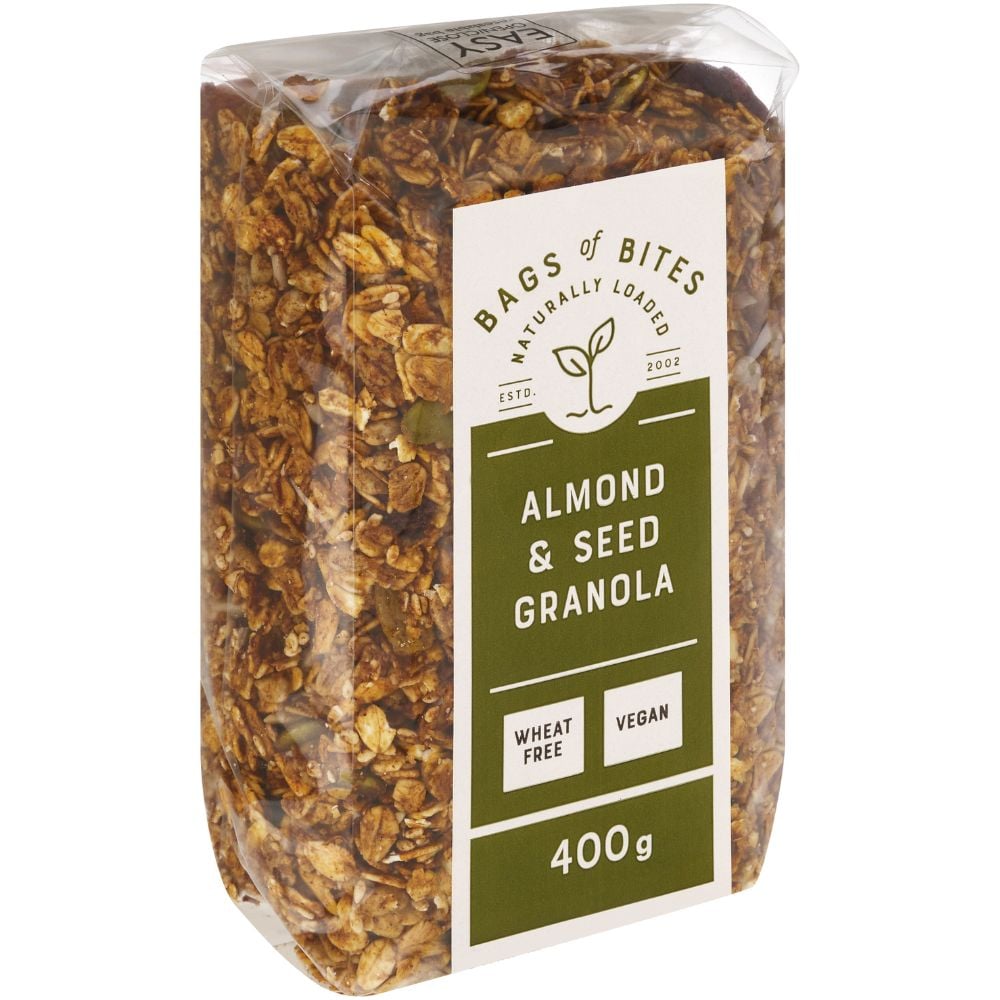 Bags of Bites - Granola Almond & Seed 400g