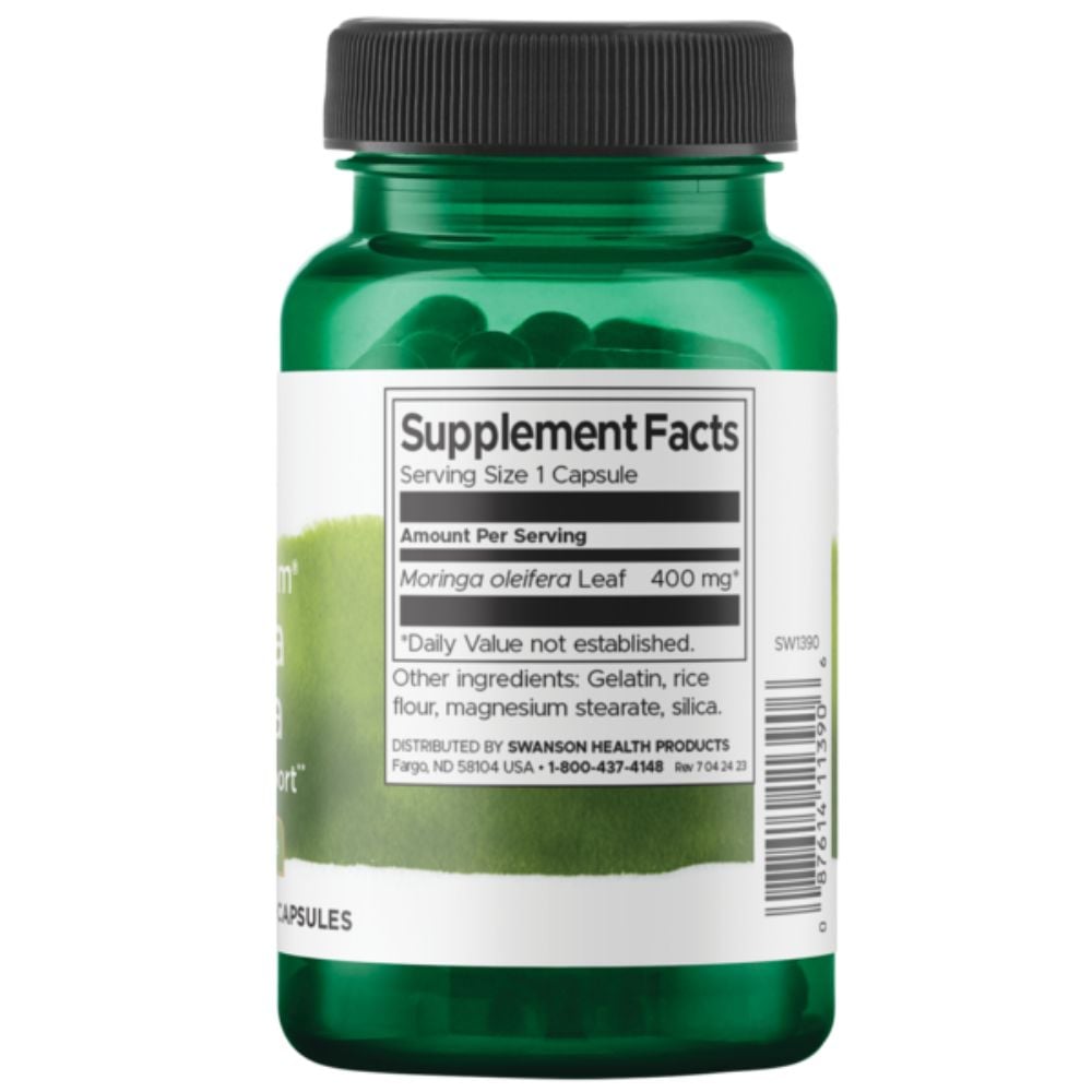 Swanson - Full Spectrum Moringa Oleifera 400mg 60s