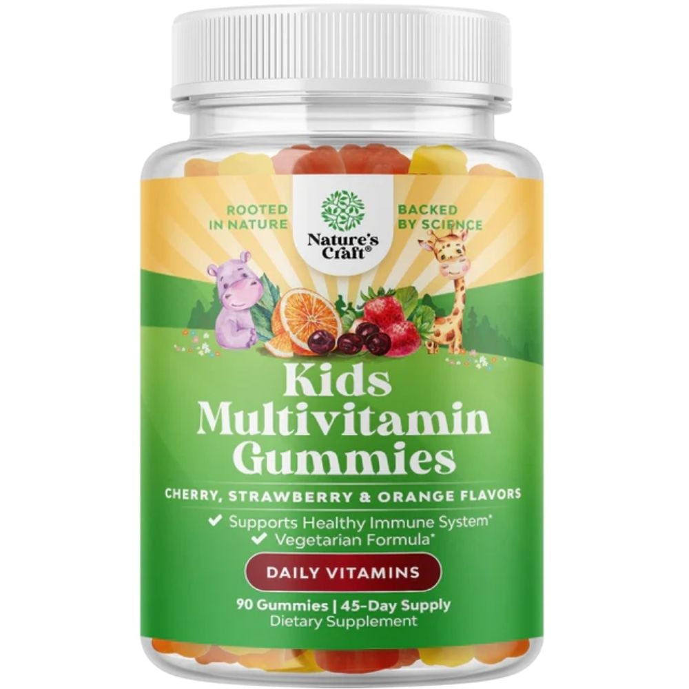 Nature's Craft - Kids Multivitamin Gummies Mixed Fruit 90s