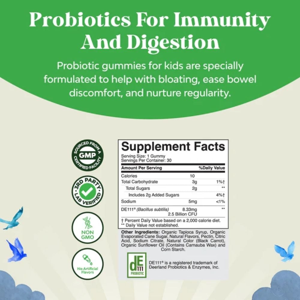 Nature's Craft - Kids Probiotic Gummies Strawberry 30s