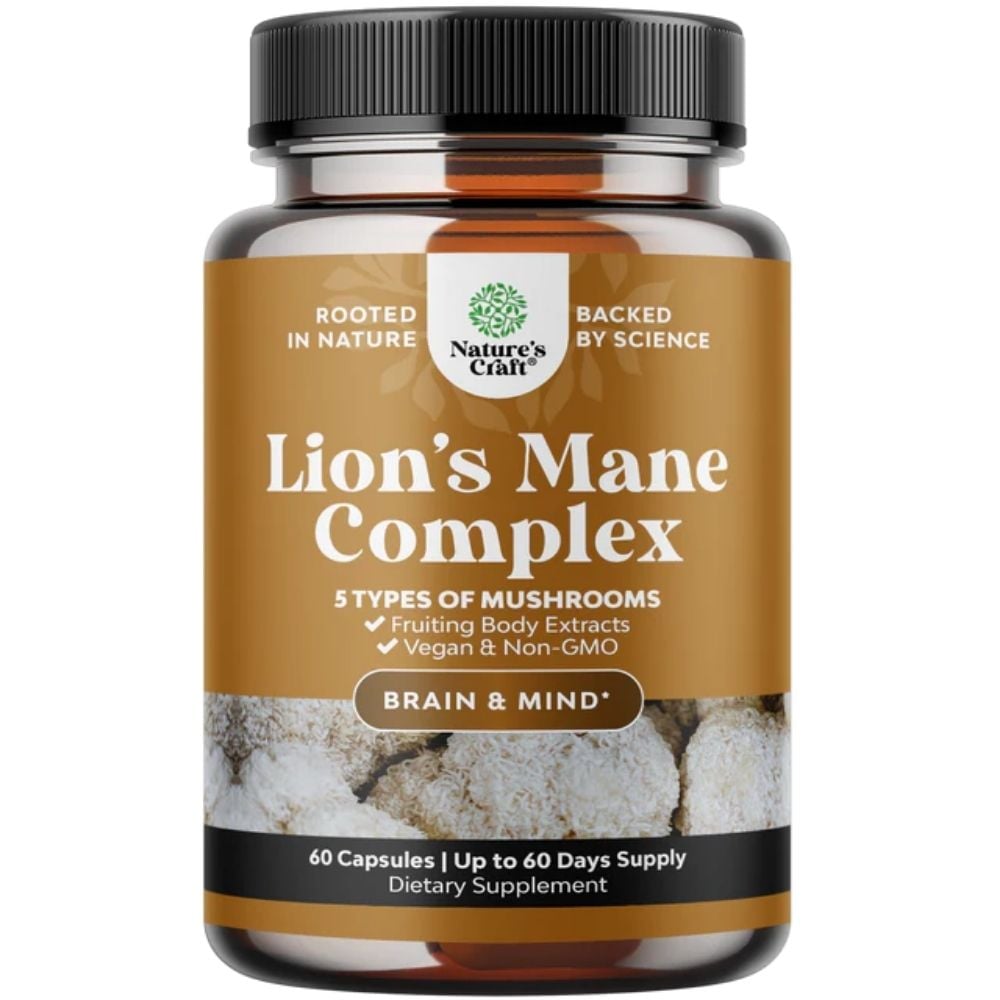 Nature's Craft - Lion's Mane Complex 60s