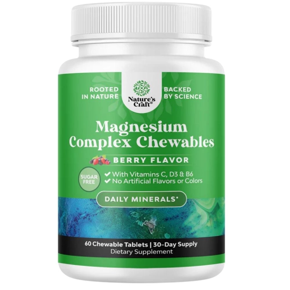 Nature's Craft - Magnesium Complex Chews 60s