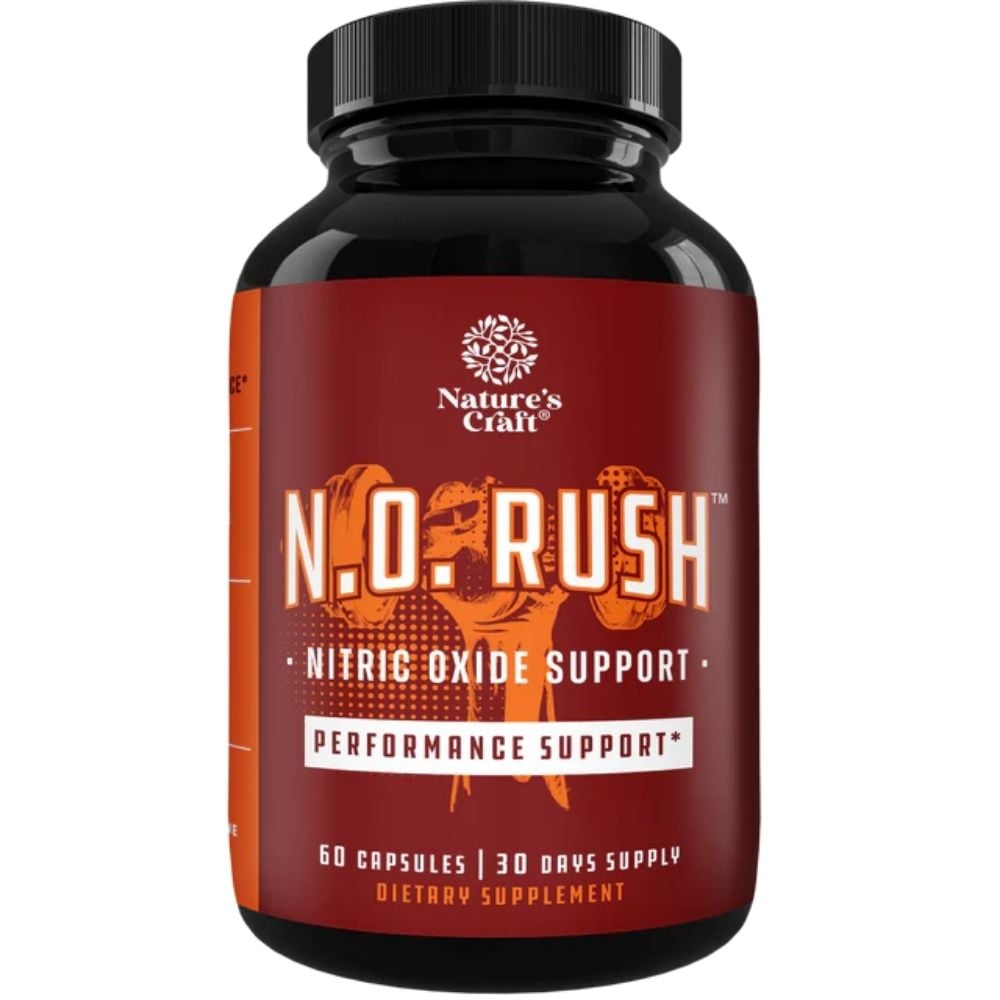 Nature's Craft - N.O. Rush Nitric Oxide Support 60s