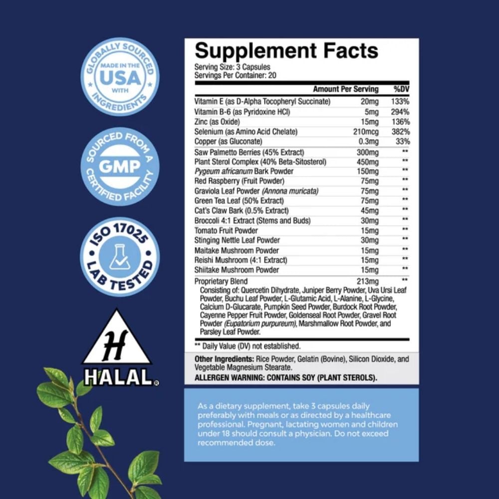 Nature's Craft - Prostate Support 60s