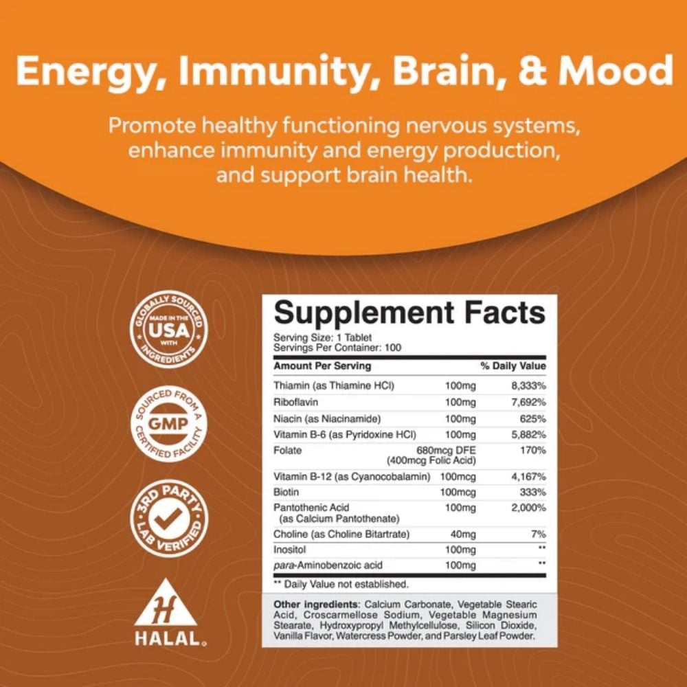 Nature's Craft - Super B Complex Vitamin B 100s