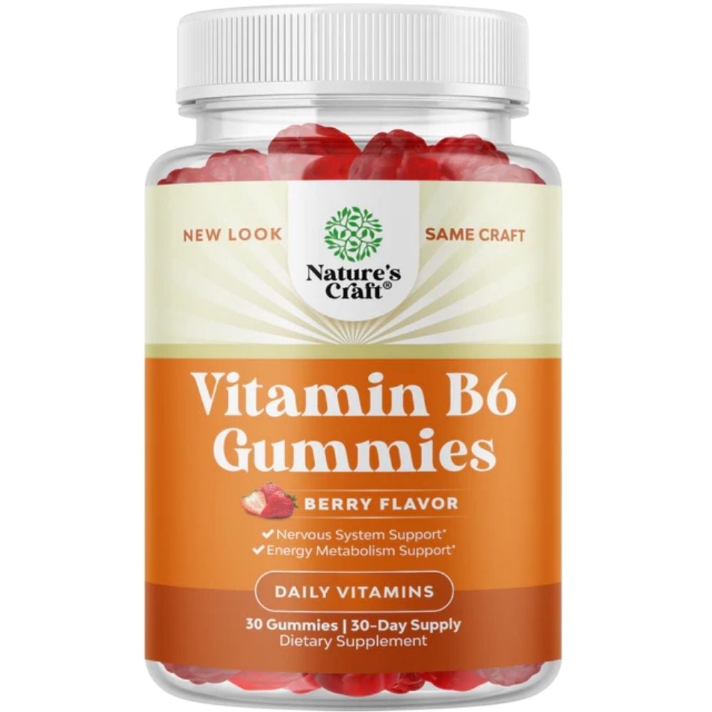 Nature's Craft - Vitamin B6 Gummies Berry 30s