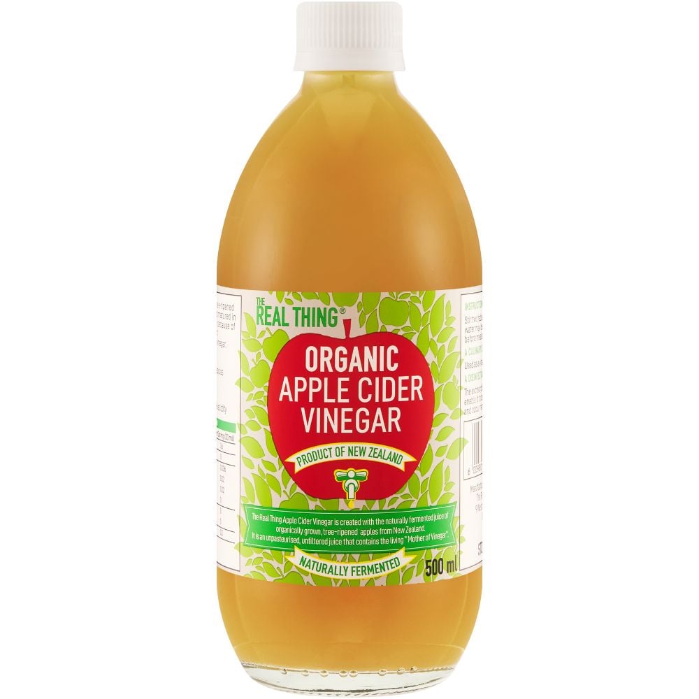 The Real Thing - Organic Apple Cider Vinegar 500ml