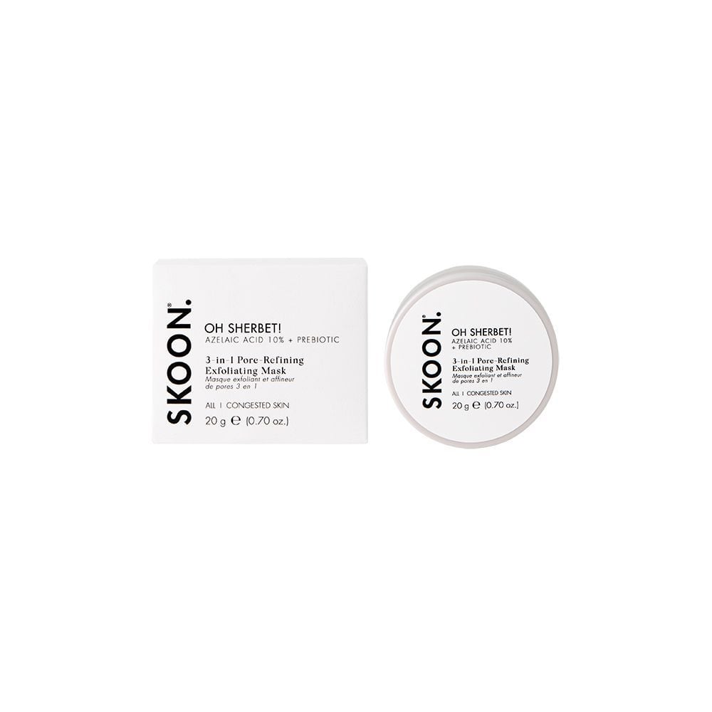 SKOON - Oh Sherbert Azelaic Acid 10% Exfoliating Clay Mask 20g