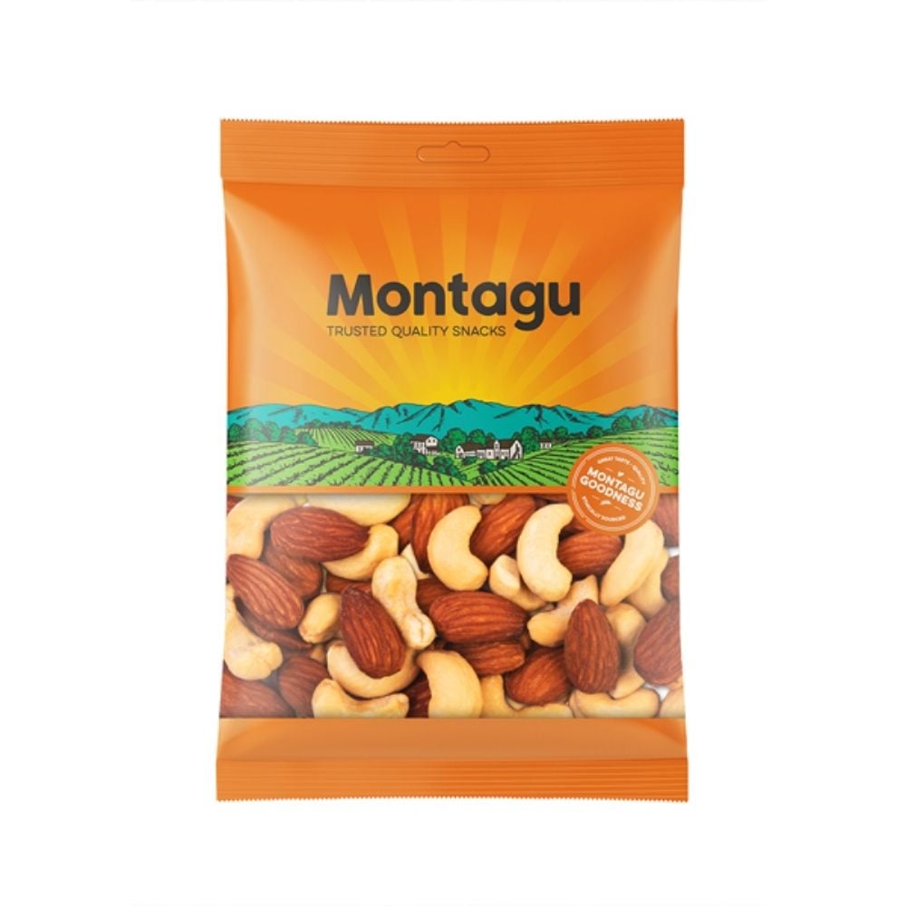 Montagu - Almond & Cashew Nuts Mix Roasted & Salted 100g