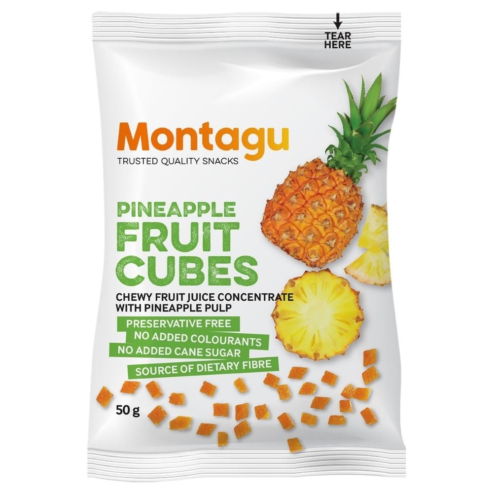 Montagu - Fruit Cubes Pineapple 50g
