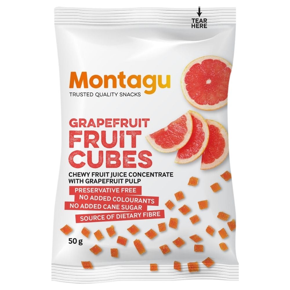 Montagu - Fruit Cubes Grapefruit 50g