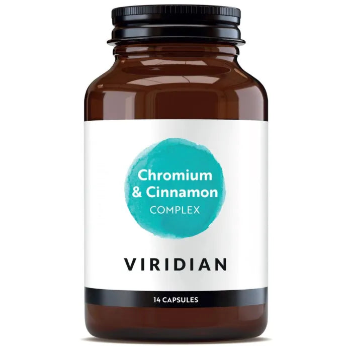 Viridian - Chromium & Cinnamon Complex (7 Day Sugar Detox ) 14's