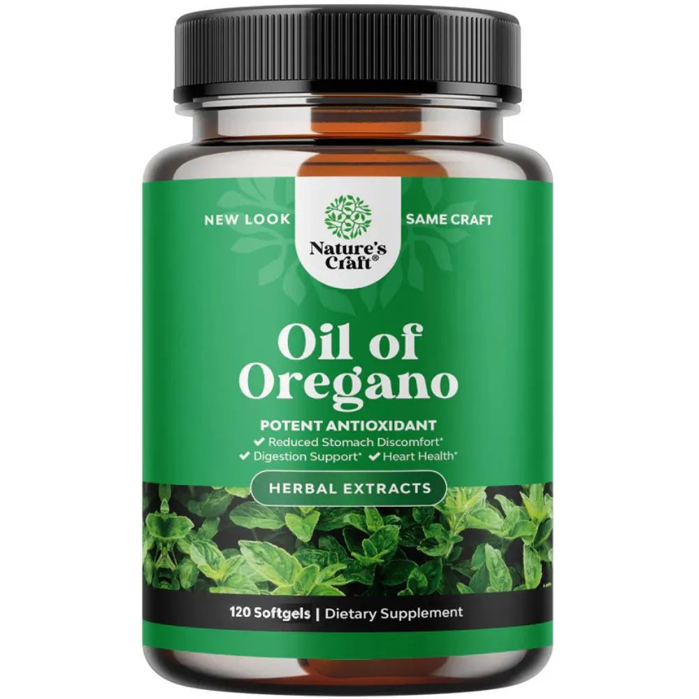 Nature's Craft - Oil of Oregano 120s