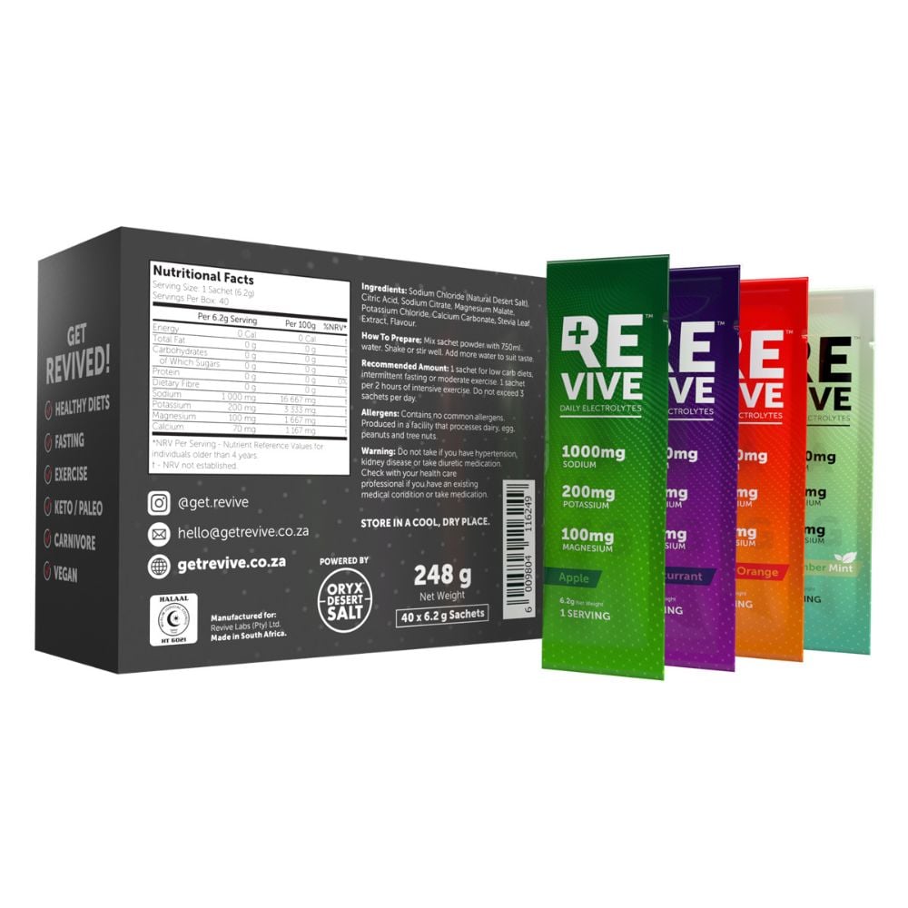 Revive - Daily Electrolytes Mix 2 Variety 40s