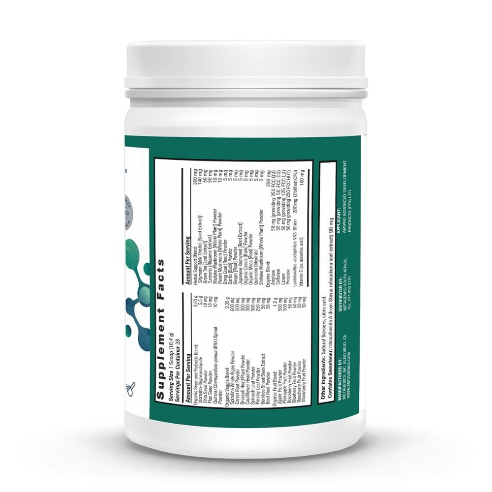 Metagenics - Phytoganix Tropical Fruit Tub 300g