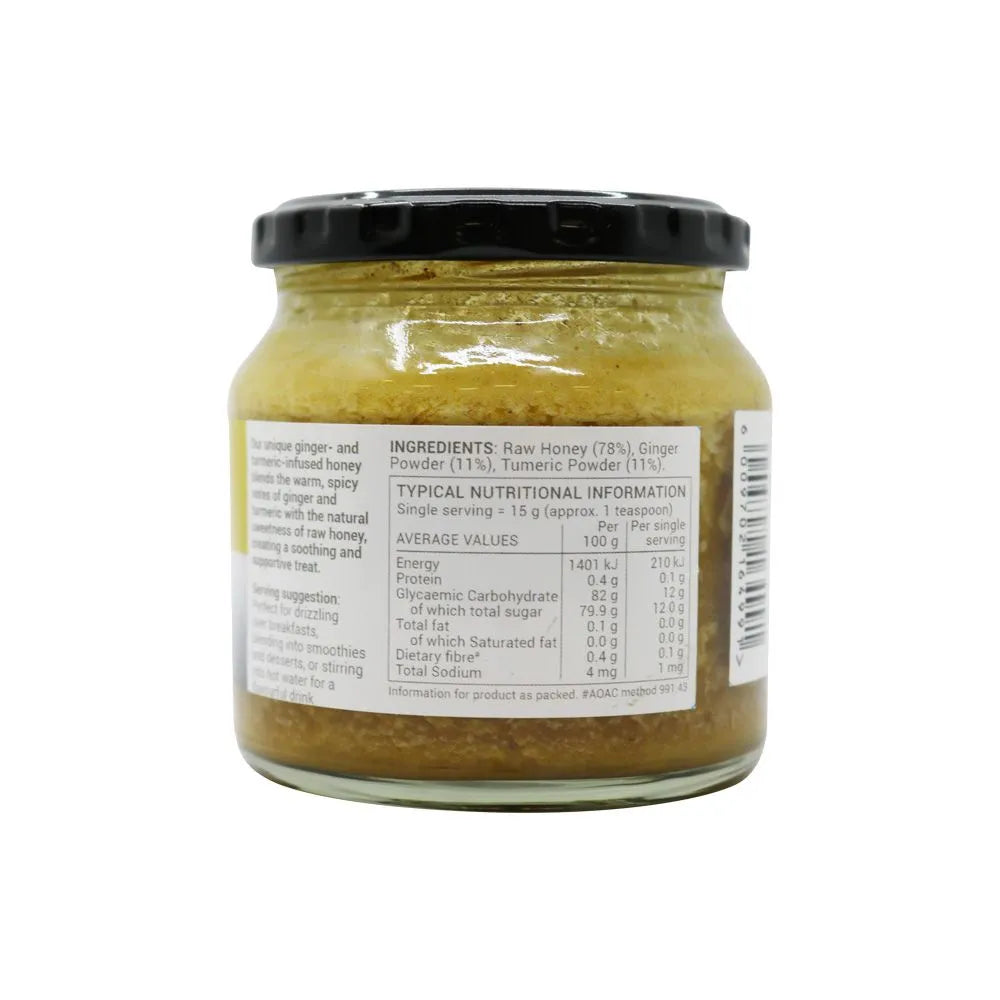 Wellness – Honey Infused Ginger & Turmeric 325g