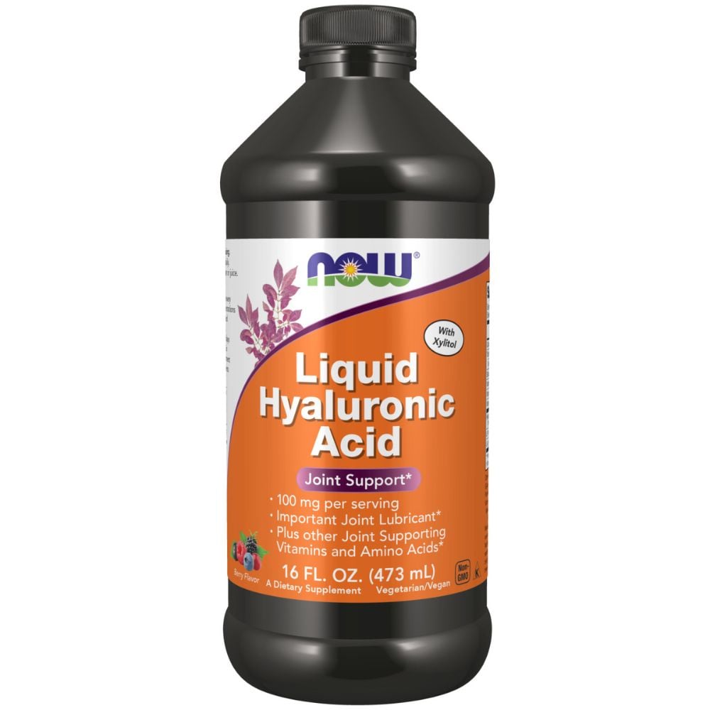 NOW - Hyaluronic Acid 100mg Liquid 475ml