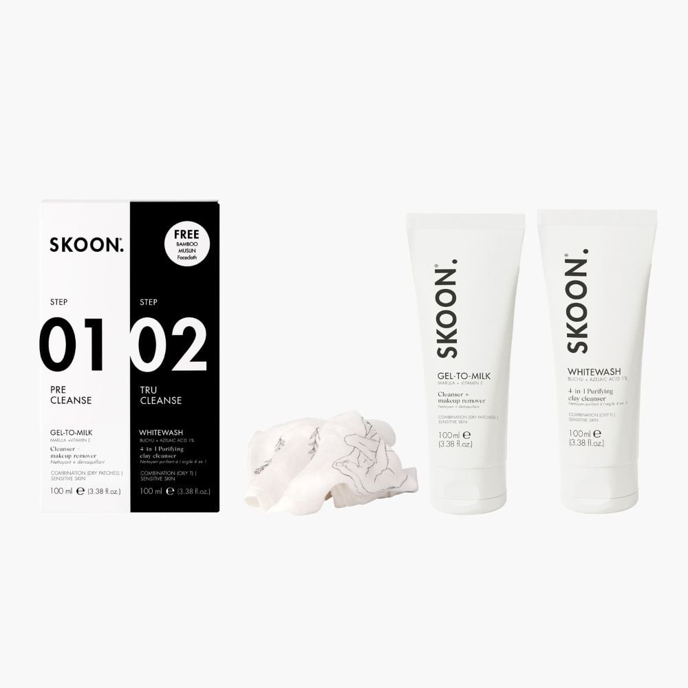 SKOON - Double Cleanse Combo Oily Pack