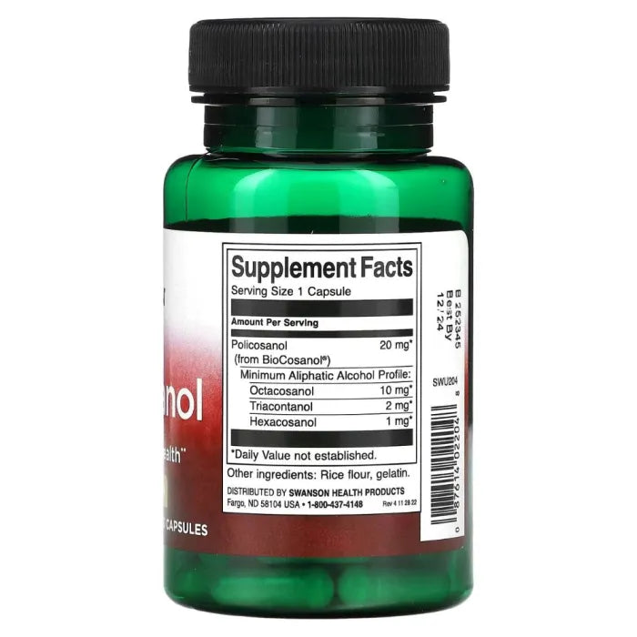 Swanson - Policosanol 20mg 60s