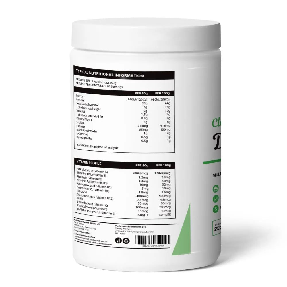 My Wellness - Clean Diet Matcha 1kg