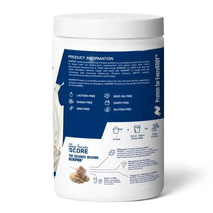 My Wellness - NiHPRO PROTEIN ISOLATE Natural Unflavoured 900g