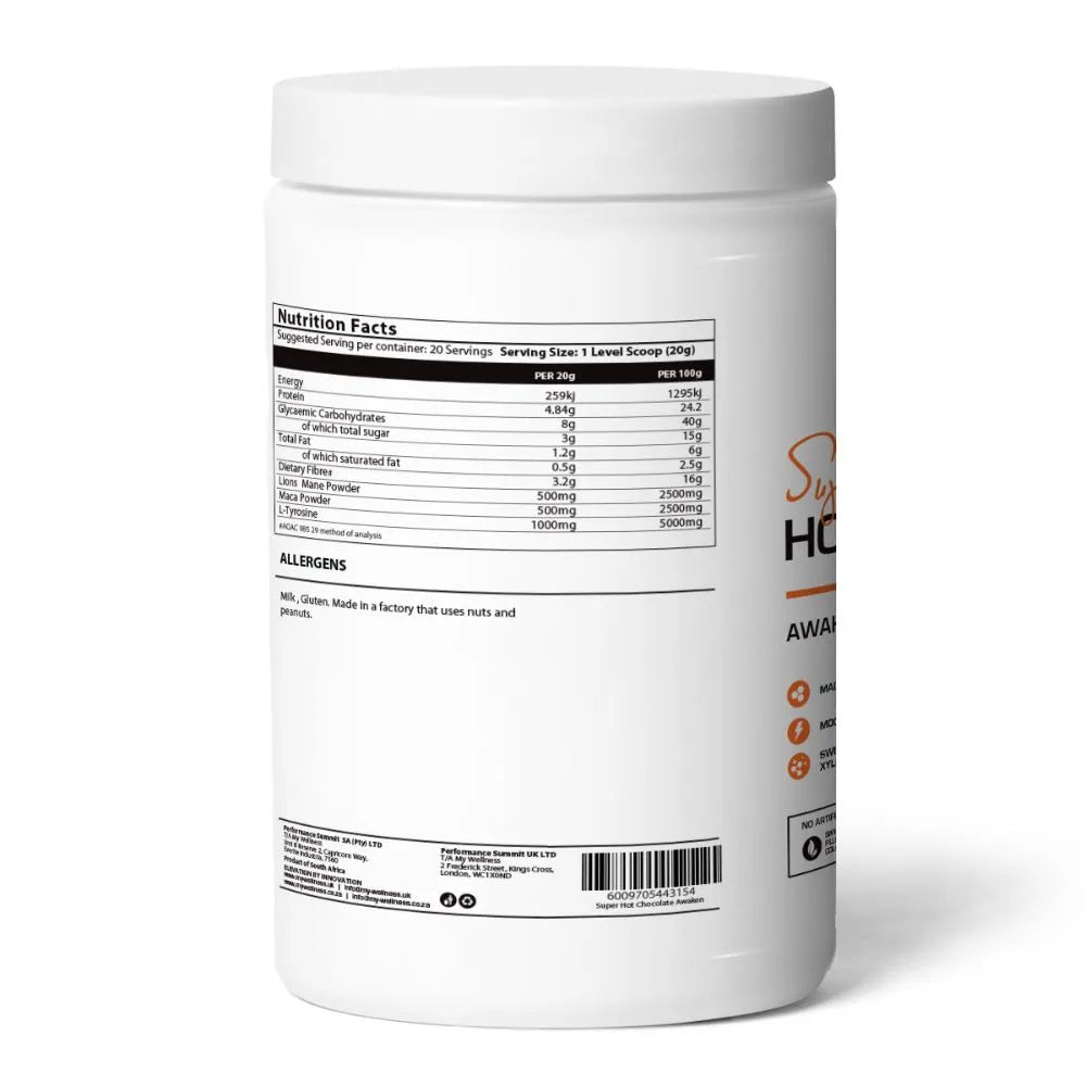 My Wellness - Hot Chocolate Awaken 400g