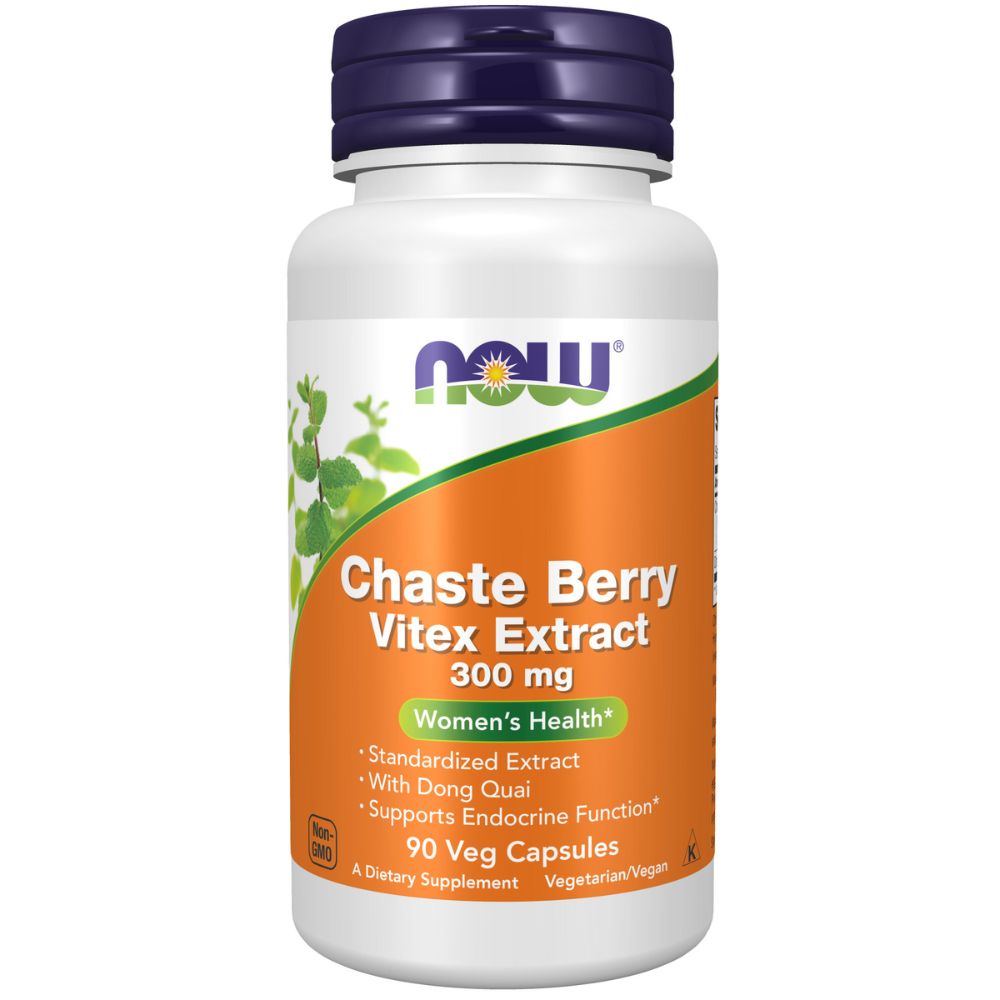 NOW - Chaste Berry Vitex Extract 300mg 90s