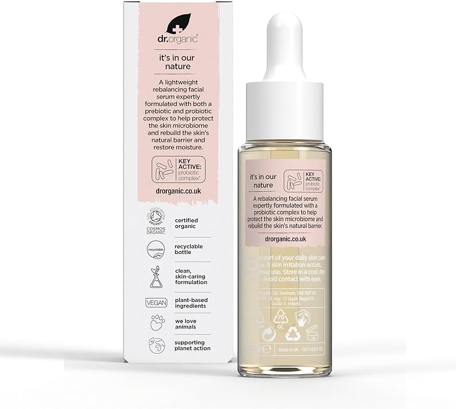 Dr Organic - Skin Calm Probiotic Serum 30ml