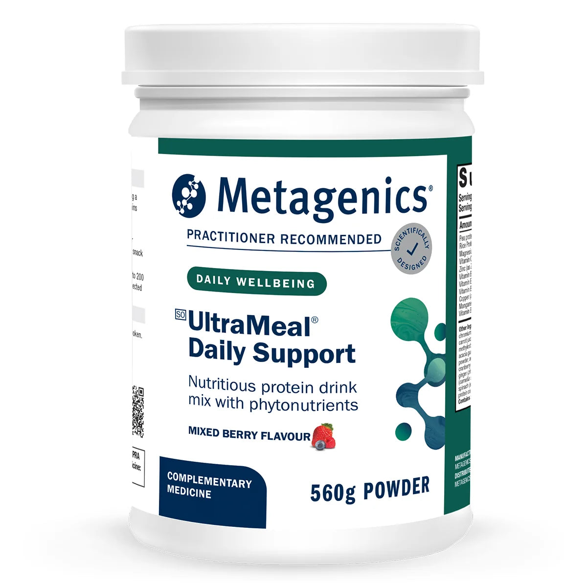 Metagenics - UltraMeal Daily Support Mixed Berry 560g