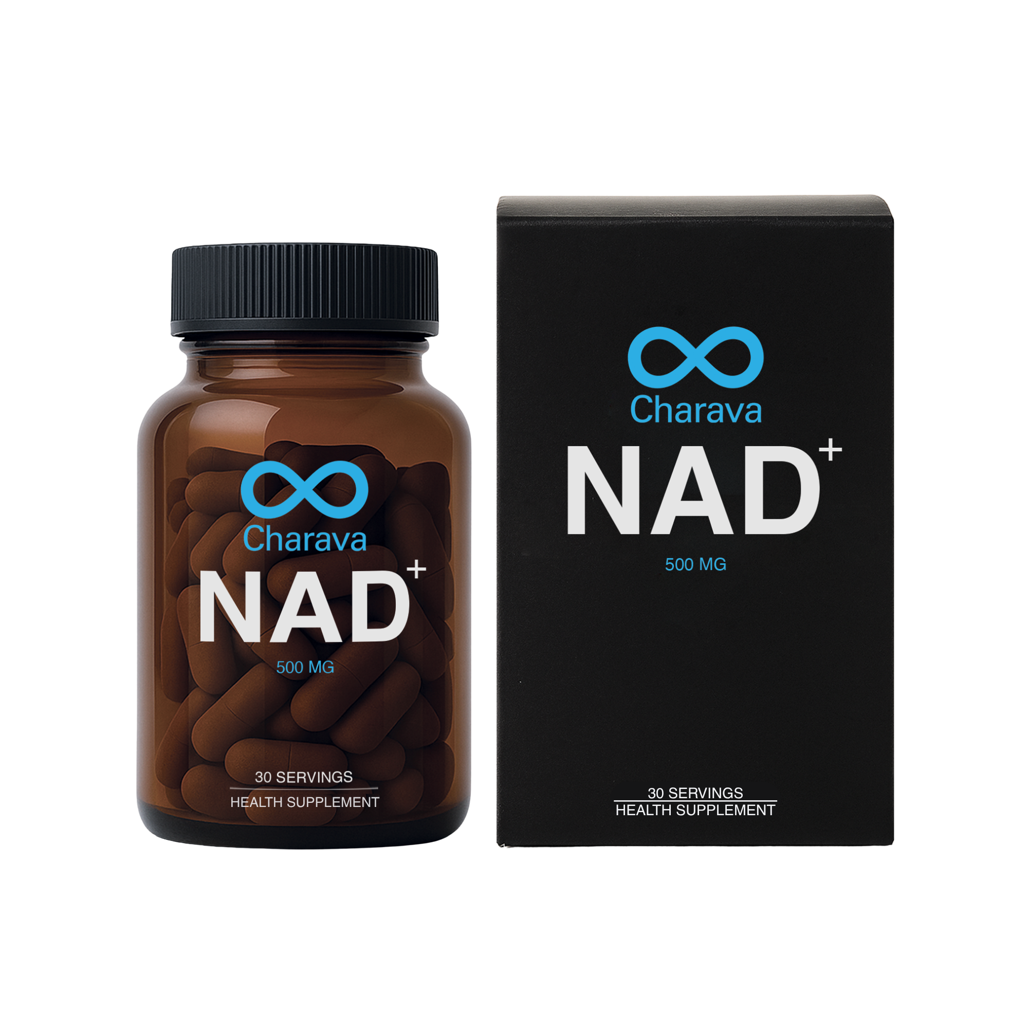 Charava - NAD+500mg 30s