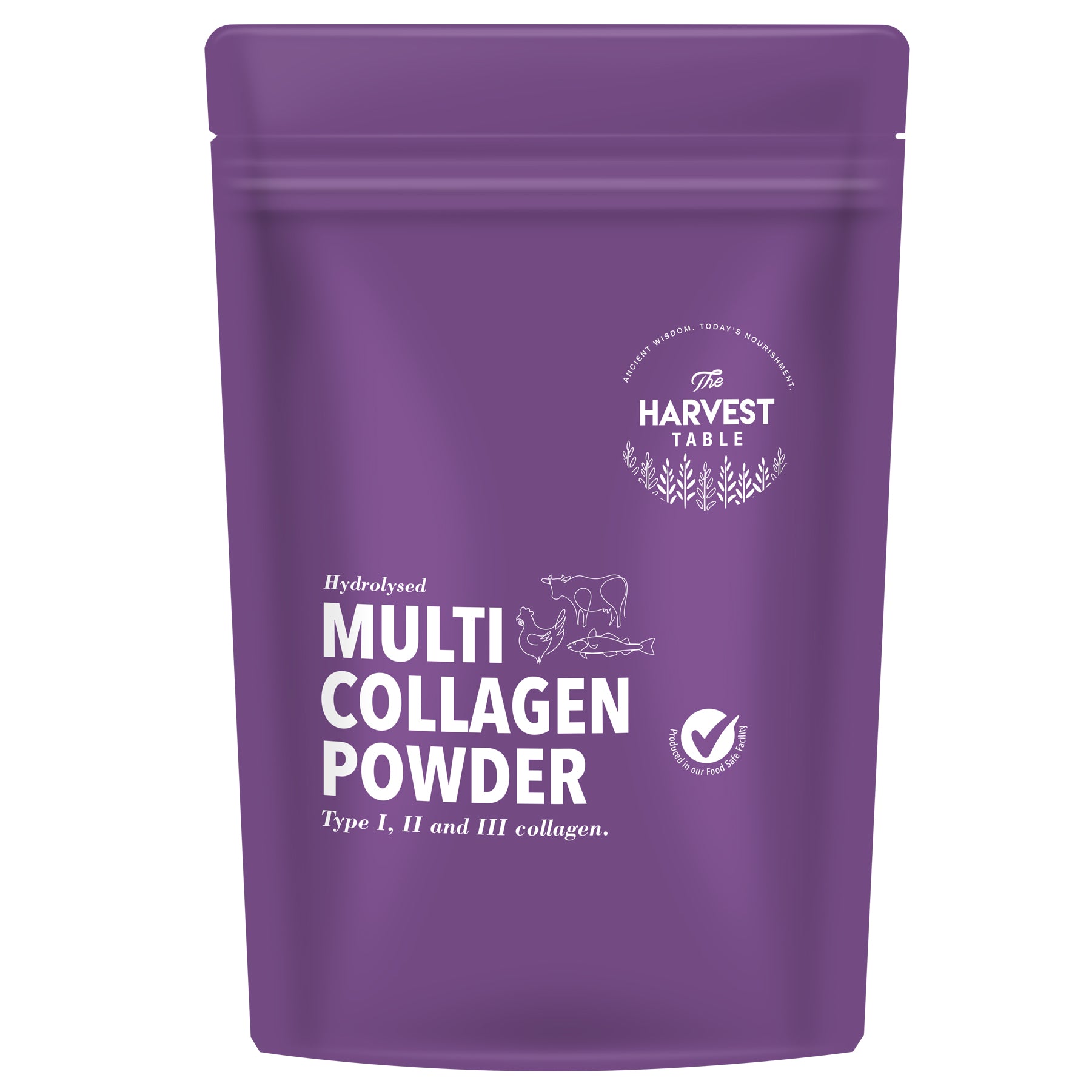 The Harvest Table - Multi Collagen Powder Pouch 900g