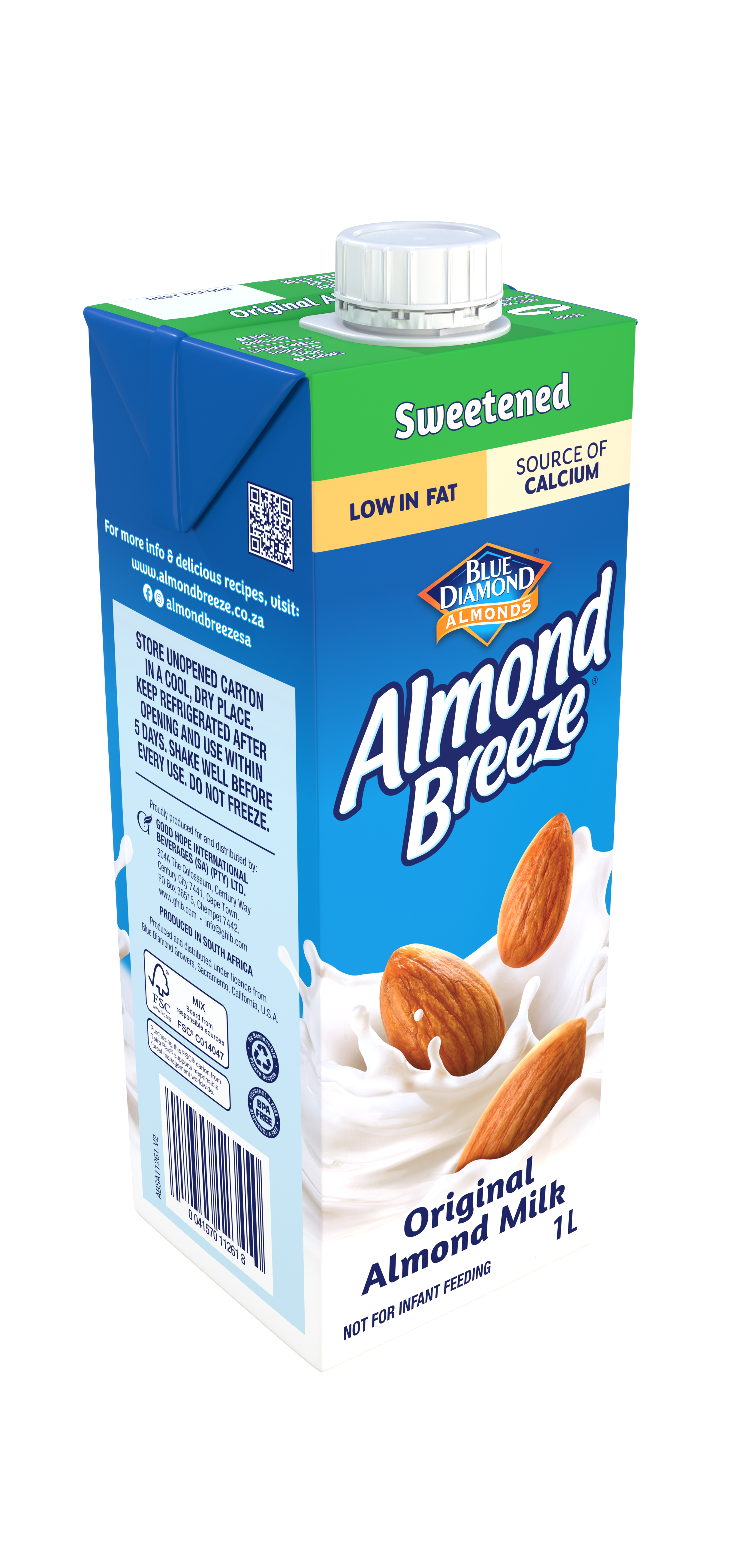 Almond Breeze - Almond Milk Original 1lt