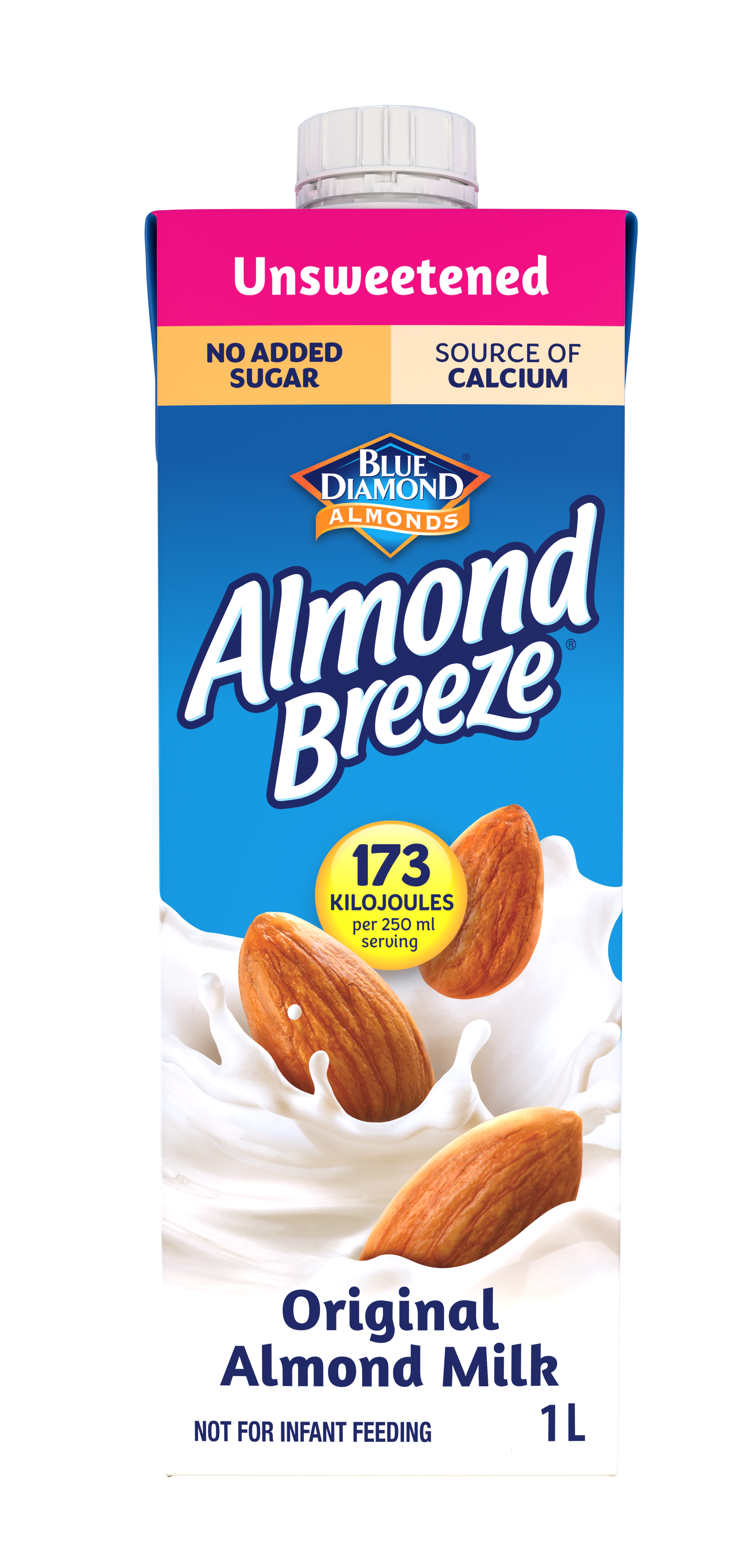 Almond Breeze - Almond Milk Unsweetened 1lt
