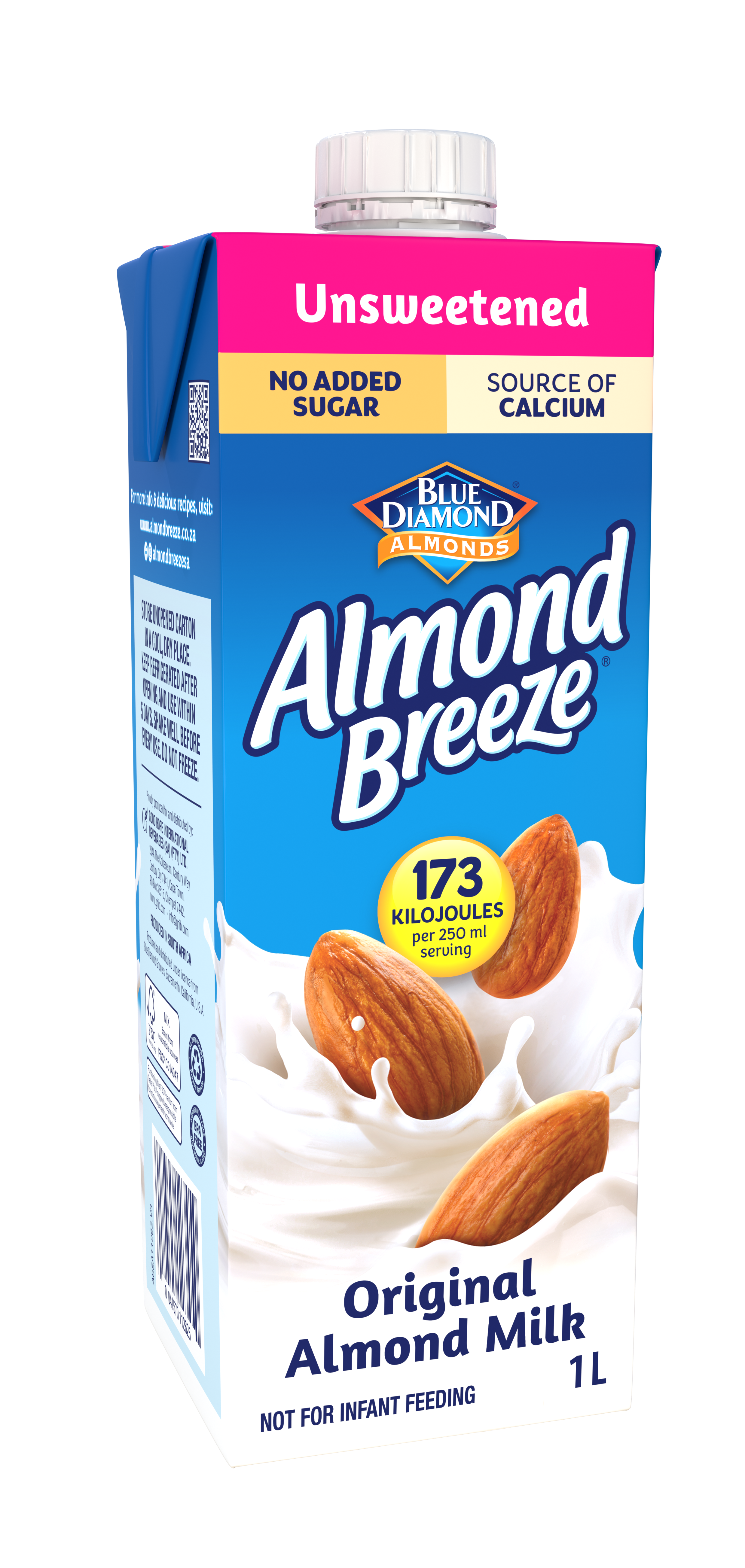 Almond Breeze - Almond Milk Unsweetened 1lt
