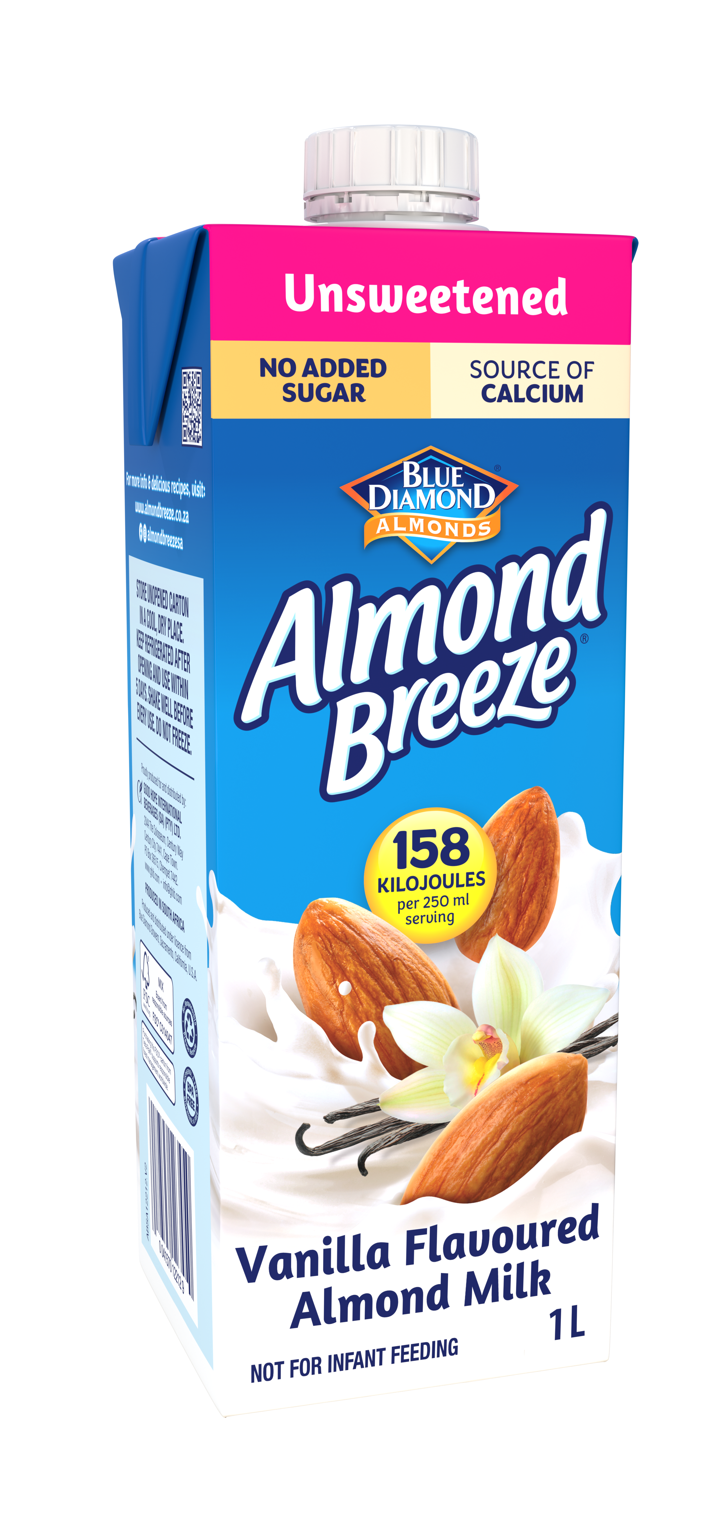 Almond Breeze - Almond Milk Unsweetened Vanilla 1lt