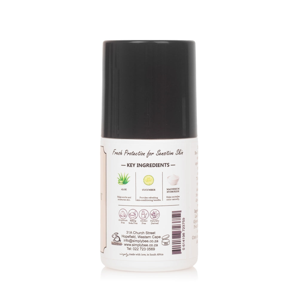 Simply Bee - Natural Roll On Deodorant Aloe & Cucumber 75ml