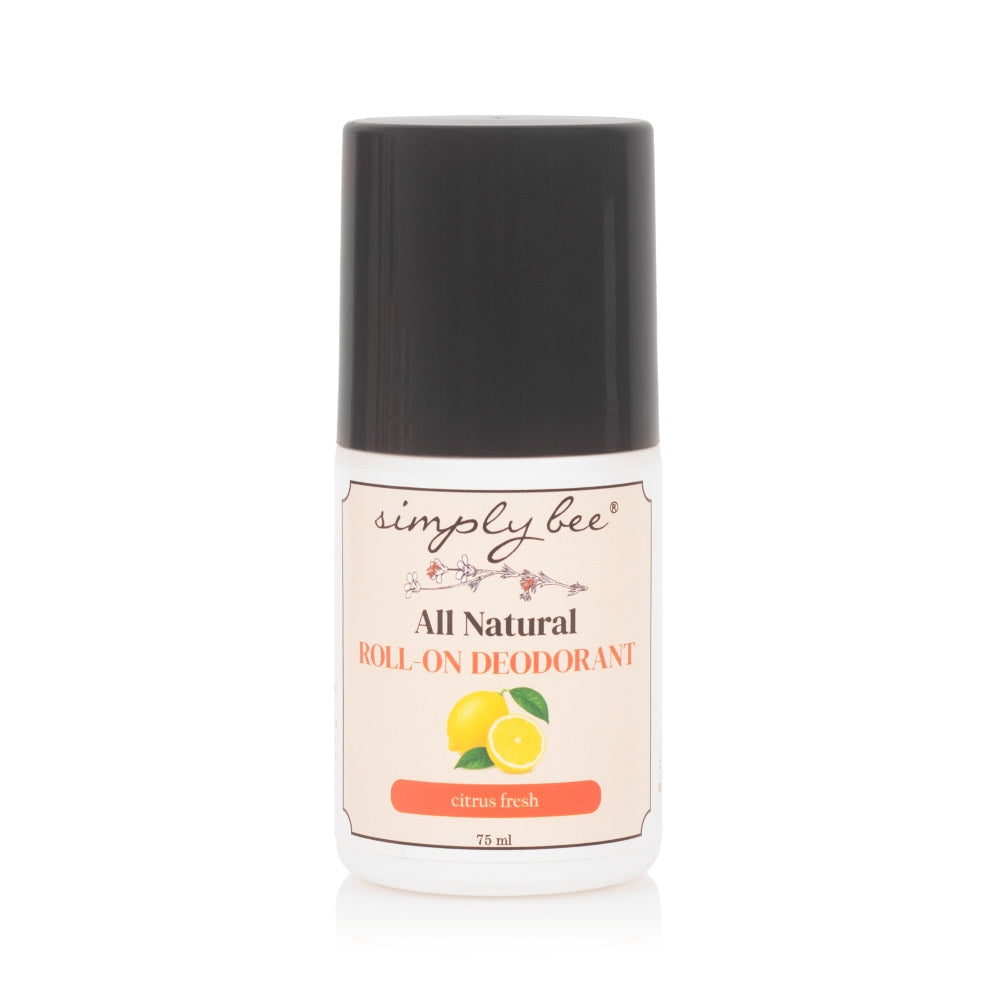 Simply Bee - Natural Roll On Deodorant Citrus Fresh 75ml